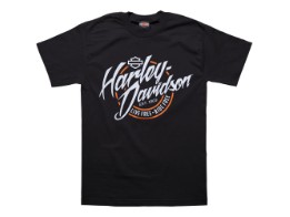 T-Shirt Harley Days Dresden 26 - Live Free Ride Free schwarz