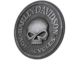 Schild Skull