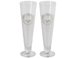 Pilsner Set Willie G Skull