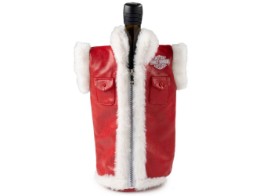 Weinflaschenkühler Biker Santa