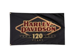 Flagge 120 Jahre H-D