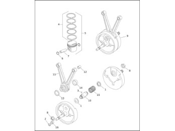 Kolbenring Set 22266-86