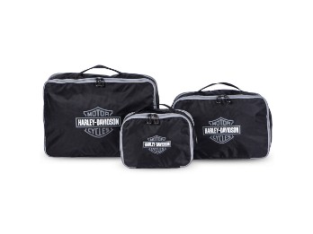 3er Taschenset Bar&Shield grau