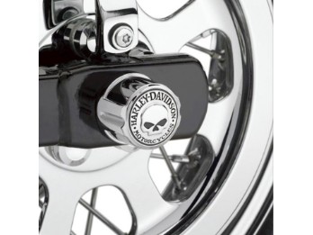 Willie G Scull Hinterradachsabdeckung chrom, Artikelnummer: 42065-07