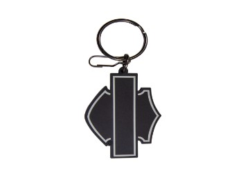 Schlüsselanhänger Bar & Shield Schwarz