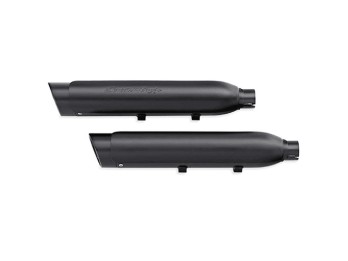 Screamin' Eagle Cannon Slip-On Schalldämpfer - Sportster Shorty Dual - Jet Black - Stage I Upgrade