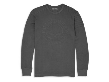 Pullover Skull Grau 