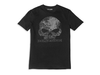 T-Shirt Milwaukee Map Skull