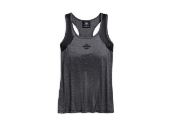 Tank Top Mesh Accent