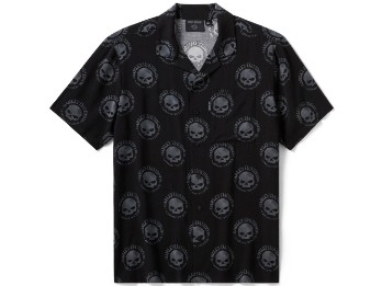 Hemd Aloha Willie G Skull