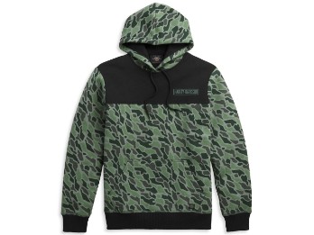 Hoodie Camouflage Colorblock