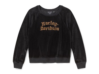 Pullover Willie G Skull Velour
