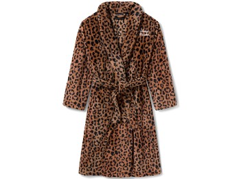 Bademantel Leopard
