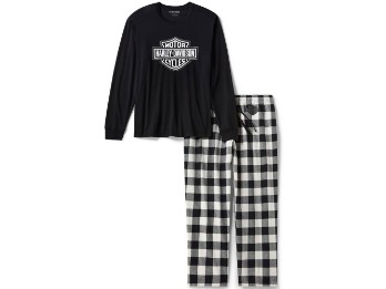 Pyjamaset Buffalo Check Bar&Shield
