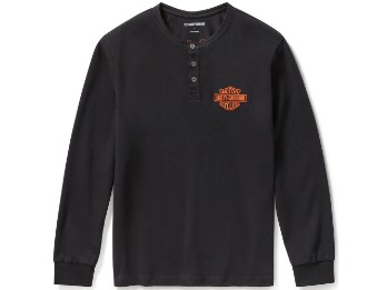 Langarmshirt Racer Font