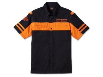 Hemd 120 Jahre Orange Stripe