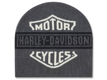 Beanie Essential Colorblock grau