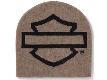 Beanie Open Bar&Shield grau