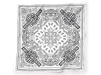 Bandana Bar&Shield weiß