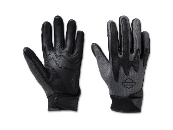 Handschuhe Dyna Leather Accents grau