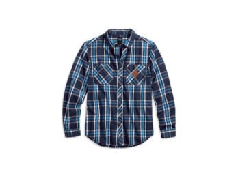 Hemd Plaid Buttom Front
