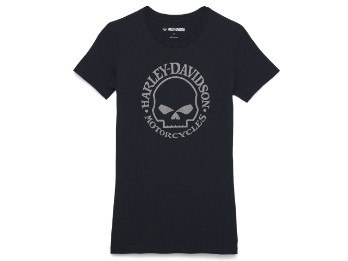 T-Shirt HDMC Skull schwarz