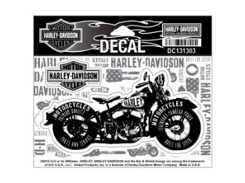 Aufkleber Harley-Davidson Motorrad