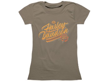 T-Shirt Harley Days Dresden 25 - Rosebud grün