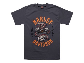 T-Shirt Harley Days Dresden 26 - Snake grau