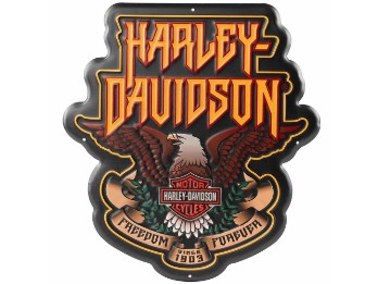 Blechschild Hard Rock Eagle