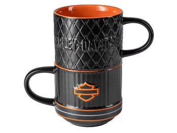 Keramiktassenset Bar&Shield Embossed