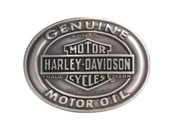 Gürtelschnalle Genuine Motor Oil
