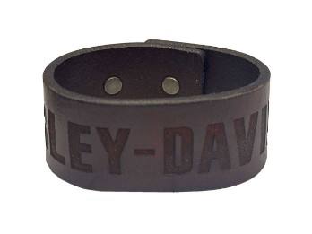 Lederarmband H-D
