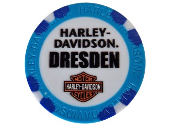 Pokerchip Dresden Blau/Blau