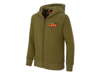 Racing Hoodie mit Reißverschluss Kinder