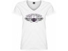 3001740-XS, Grey Feather V-Neck