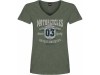 3001741-L, Athletic Grunge V-Neck