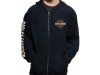 40290930-S, Black B&S Zip Hoodie