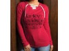 40291201-S, Red Swirl Ladies Shirt