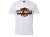 40294851-2XL, Elongated B&S on White T-Shirt