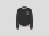 544296-L, College Jacket Black/White