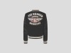 544296-L, College Jacket Black/White
