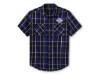 96188-26VM/000L, Shirt-Woven,Dark blue/Off whit