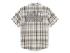 96189-26VM/000L, Shirt-Woven,Off white/light GR