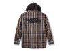 96215-26VM/000L, Shirt-Woven,warm grey/Dark gre