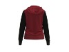 96408-23VW/000L, Hoodie-Knit,red Colorblock