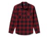 96543-26VM/000L, Shirt-Woven,Dark red/black