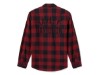 96543-26VM/000L, Shirt-Woven,Dark red/black