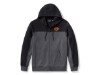 96716-25VM/000L, Hoodie-Knit,Dark grey/black CL