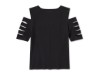96767-26VW/000L, tee-Knit,Bling,Rally,Rip/Repai